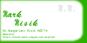 mark misik business card